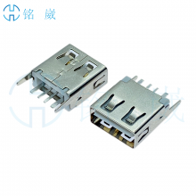 USB2.0Aĸ180ֱDIP ӳ13.0mm-13.7mmų
