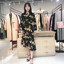 中年气质女装 秀欧乔秋装 小香风外套 连衣裙 品牌折扣女装货源供应