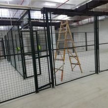 整装式球场围网小区鱼塘不锈钢护栏车间隔离护栏网一体化工厂