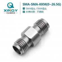 芯启源 射频测量适配器 母头测试不锈钢转接器 50GHz毫米波连接器