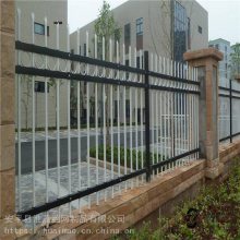 工业园围墙栅栏 小区外墙防护栏 公园铁艺栏杆