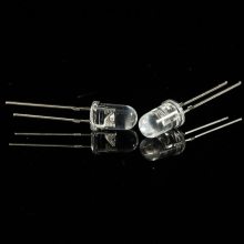 F5紫光灯珠led直插发光二极管5mm圆头365-400nm