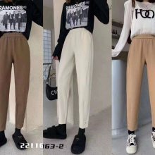 杭州品牌女裤真秀秋***百搭阔腿裤牛仔裤 库存尾货走份批发