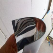 有机玻璃pc带纸镜，银色pc镜片