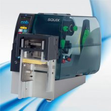 CAB铠博条码标签打印机SQUIX4MT 300DPI洗水标打印机 水洗唛布标舌标专用印刷机