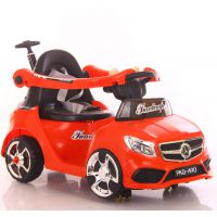 儿童电动车四轮童车可坐宝宝玩具车双驱可遥控带推杆把手小孩汽车