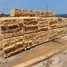辐射松建筑用方木 装修用木方口料定做 批量供应
