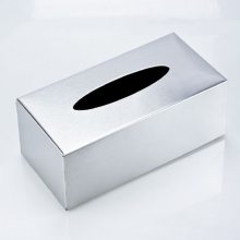 ***不锈钢长方形纸巾盒 方便抽纸盒餐巾盒 砂光卫生间挂墙纸巾盒