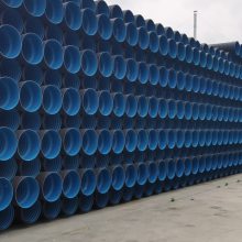 重庆市万州区李河镇 塑料HDPE中空缠绕管 价低 质量好