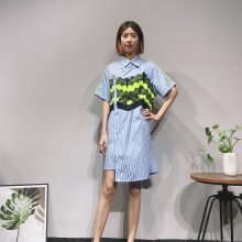 菲勋菲斯 夏改良版旗袍女学院风 女装品牌折扣棉衣一手货源