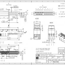 harting连接器哈丁31pinMH型 24+7PCB电源接插件09062316822