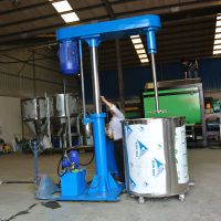 高埗液压分散机价格 木器漆搅拌机 鑫宝高速15KW分散机现货