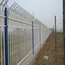 深圳住宅区围墙围栏 多少钱一方定制防护栅栏 拼装式锌钢护栏