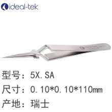 5X.SA 反向电镜透射尖头镊子 ideal-tek 铜网夹持镊子