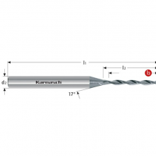德国KARNASCH钻头硬度很高且非常耐磨 适用于高速切削