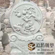 石雕门墩 仿古石雕门墩 门口摆件一对