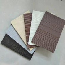 湖北纤维水泥木纹板生产厂家 木纹水泥板报价 仿木纹水泥板