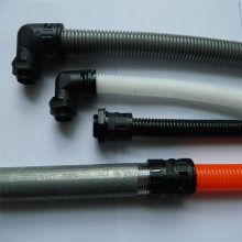 尼龙软管快速直接头34.5-M32快插式防水密封接头 波纹管钢管接头