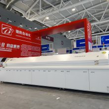 十温区无铅热风回流焊R10，适用于SMT贴片行业，过板平稳无滴油现象，捷豹工厂现货速发！