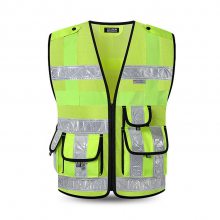 昆 明***馬甲 3M反光條交通夜間施工安全服印字