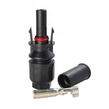 光伏发电工程兼容MC4连接器 太阳能公母对接连接器 4C4/4CP