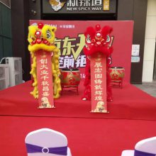 石家庄舞狮子梅花桩舞狮醒狮团北狮表演舞狮队点睛采青