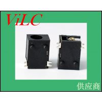 威联创供应DC电源插座DC-047/后2P贴片SMT-两定位柱 直流电