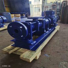G型单螺杆泵 高浓度输送用水煤浆泵 污泥浓浆泵 压滤机专用泵