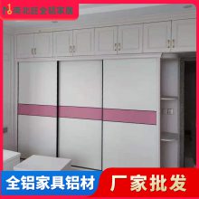 全屋全铝定制欧式现代衣柜轻奢卧室衣帽间酒店办公家具整体定制