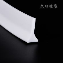 供应久顺 U型硅胶条耐高温卡槽铁皮封边保护条包边条烤箱密封条