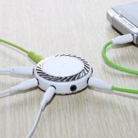 雷思尼耳機(jī)分線器一分九轉(zhuǎn)換器1分7情侶分享器音頻轉(zhuǎn)接頭線麥克風(fēng)