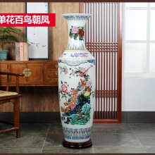 陶瓷礼品大花瓶 公司酒店开业庆典大花瓶、落地陶瓷大花瓶