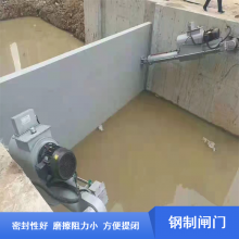 钢结构水利液压钢坝闸门摩擦阻力小方便提闭可定制