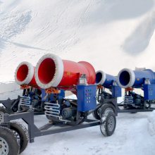 大功率 移动式滑雪场国产人工造雪机 庄园景区全方位雾炮出雪机