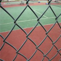 公园篮球场围网 室外网球场施工 勾花网护栏安装