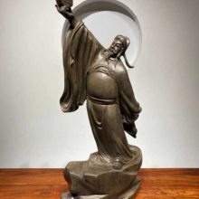 太行崖柏陈化老料根雕摆件 李白醉酒 居家摆设 崖柏摆件工艺品书法国