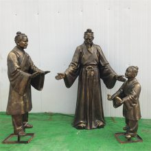 中山玻璃钢人物雕塑 民族人物雕塑主题 恒创工艺品