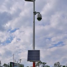 英谷5米6米太阳能监控杆 防雨防雷安装方便4G球机监控立杆户外