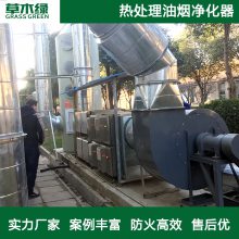 草木绿淬火油烟净化器 阻火耐高温热处理蘸火炉油烟处理设备