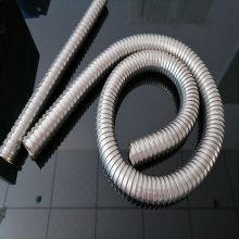 长盛丰源 304不锈钢电缆穿线套管 防腐蚀 DN15金属螺纹蛇皮管及接头
