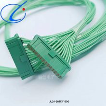 印制板矩形连接器 JL23-14TKY-S200MM 双头
