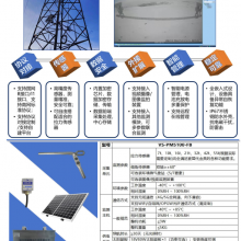 覆冰在线监测装置 带微气象拉力可视化监测预警系统