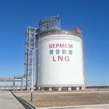 杜尔装备1000立方LNG子母罐制造 管路布局合理 出液顺畅