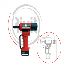 意大利RIVIT力威得工业级电动拉钉枪:电动拉钉枪RIV760