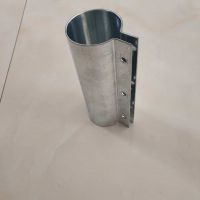 自动料线配件 养殖设备配件 60一体抱箍 镀锌板喉箍 管卡箍