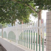 信阳商城pvc别墅护栏塑钢小区庭院围墙护栏草坪花池栏栅