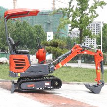农林果园小型挖掘机三缸水冷发动机小勾机埋电缆沟18微挖