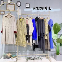 芮色品牌折扣女装欧洲新古典风春夏折扣女装货源批发