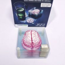 厂家热销 玻璃杯垫 礼品杯垫