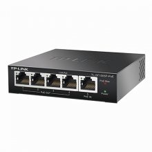 TP-LINK TL-SF1005P-PoE受电POE交换机5口百兆POE供电一体单口30W